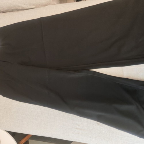 Women's black suit set new with pants and vest