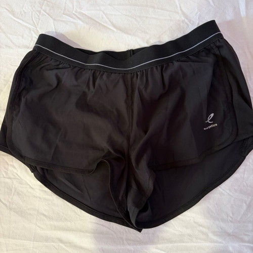 Energetics black sports shorts, size M