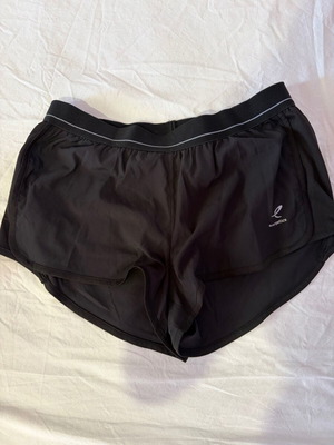 Energetics black sports shorts, size M