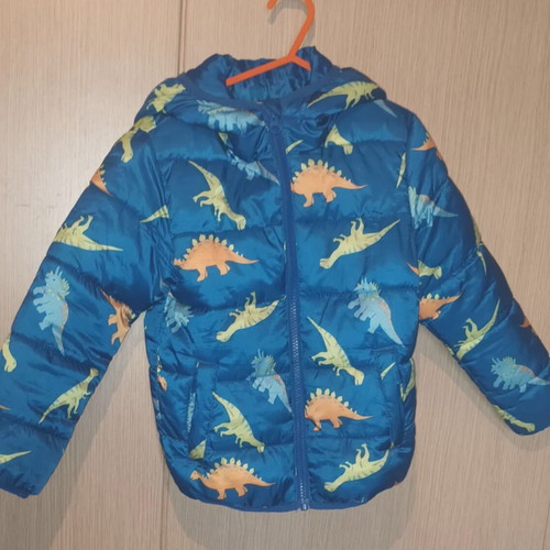 Lupilu boys' jacket with dinosaurs, like new, size 110cm