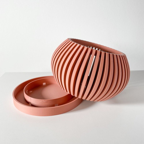 Rakor Orchid Pot made of eco-friendly PLA, modern design