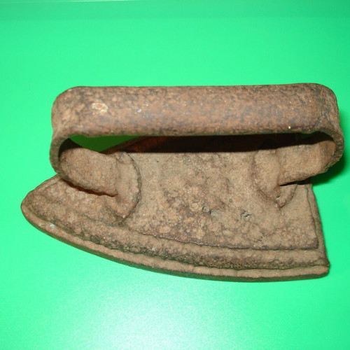 Vintage iron used