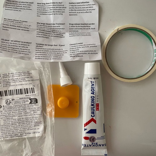 Caulking agent new sealing material