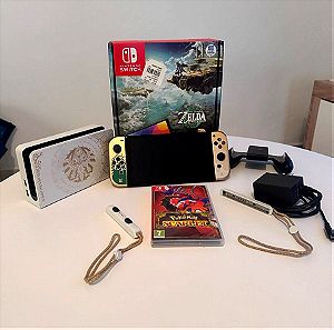 Switch oled Zelda edition