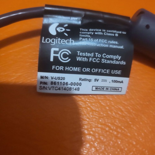 Logitech Portable Camera like new
