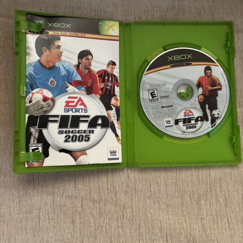 FIFA 2005 Xbox Original NTSC game, American full version