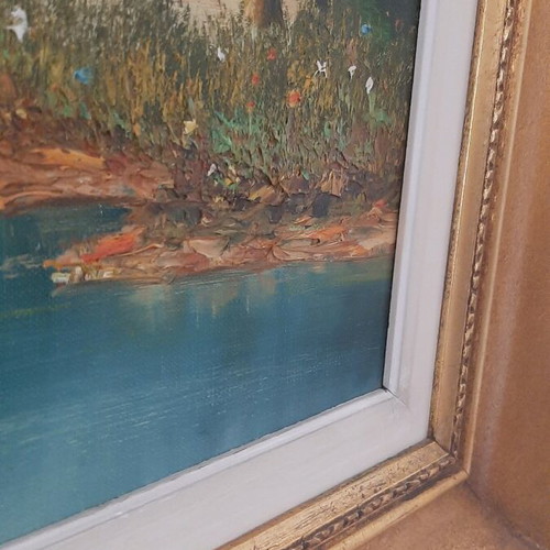 Classic oil painting artwork like new