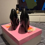 Trend One patent leather pumps dark blue size 37