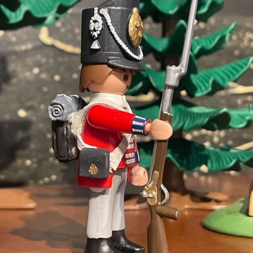 Playmobil British Redcoat Soldier Waterloo Battle 1815 Custom Made New