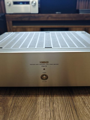 Denon POA T2 power amplifier used