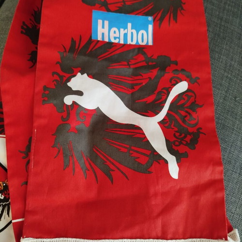 Austria scarf new, authentic with Puma and Herbol sponsors