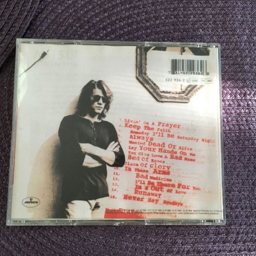 Bon Jovi Cross Road CD used, classic rock greatest hits