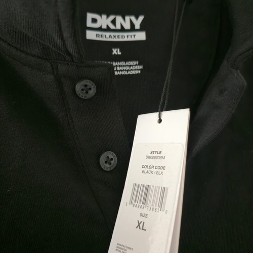DKNY Relaxed Fit black shirt XL
