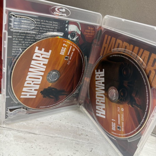 Hardware Blu-ray like new, region A, English subtitles