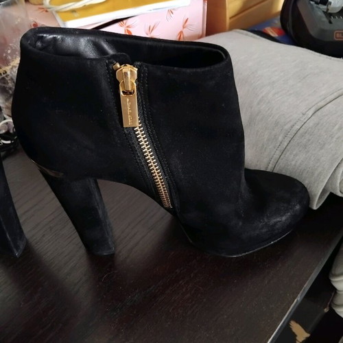 Michael Kors black mini boots used size 37-38