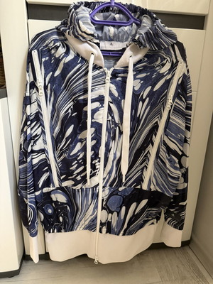 Adidas Stella McCartney jacket new, size S 36 8, white and blue