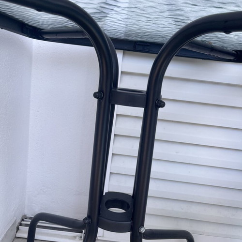 Outdoor table with chairs like new, set of 3