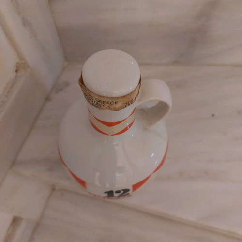 Ouzo 12 collectible new porcelain bottle