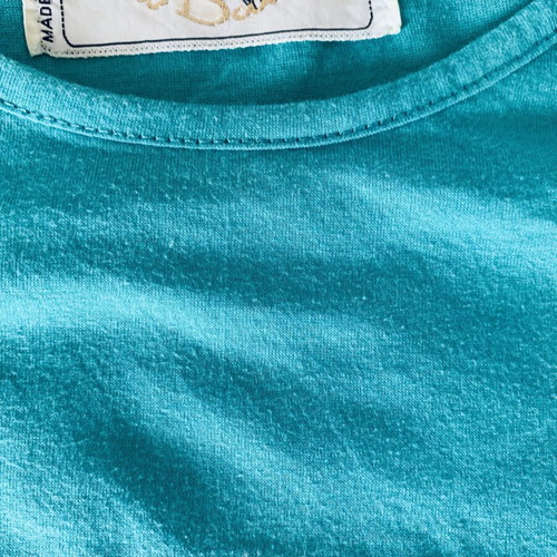 Cotton4all New Daniel turquoise T-shirt and vintage blue graphic T-shirt set