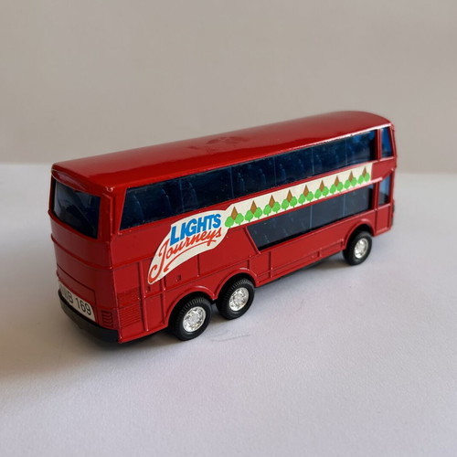 Sunnyside Double Decker Lights Journeys vintage toy used