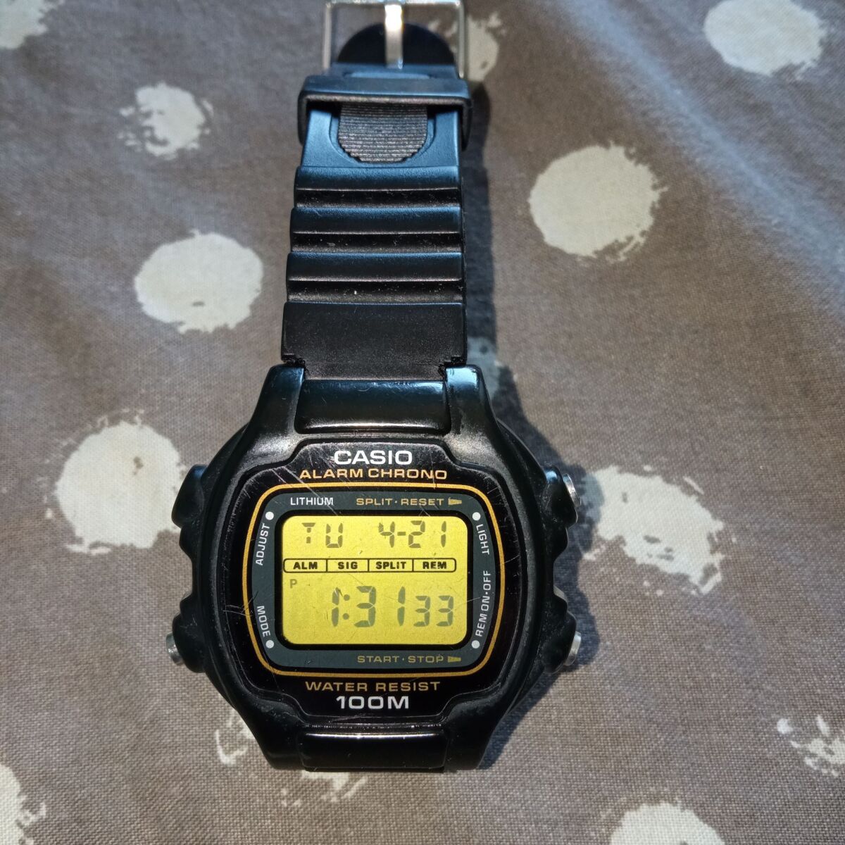 Casio W-725 used black unisex watch - € 55,00 - Vendora.cy