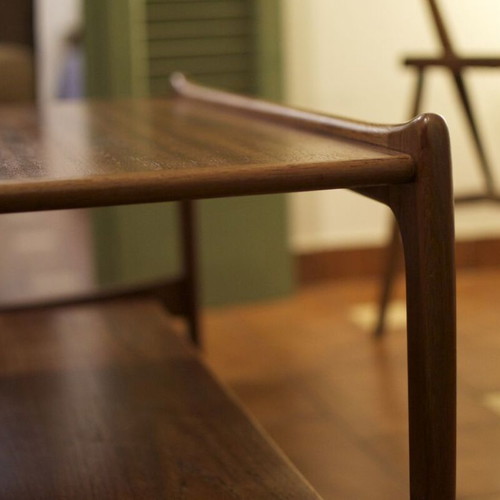 Danish Cabinetmaker Bar Cart like new, rosewood, 1960s