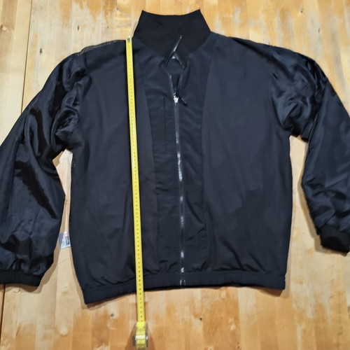 Lotto windbreaker jacket XL, black and grey, Italian sport design