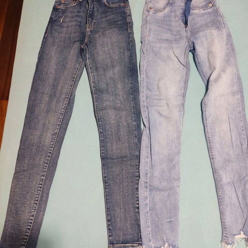 Tally Weijl jeans like new, no 34, high-rise skinny, pack of 2
