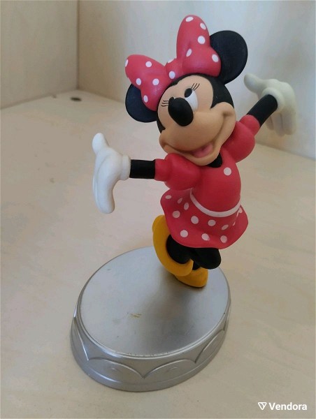  afthentiki figoura Disney Minnie Mouse me vasi