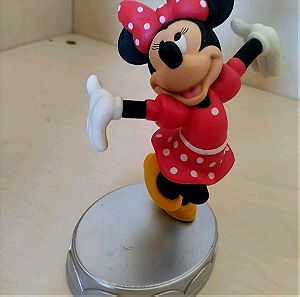 Αυθεντική φιγούρα Disney Minnie Mouse με βάση