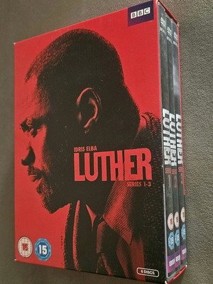 Luther Series 1-3 Complete Box Set DVD like new with English subtitles