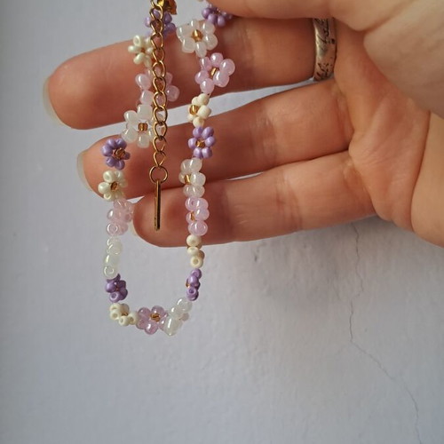 Women's jewelry set new, pink and gold colors