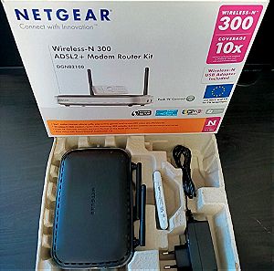NetGear Wireless Modem Router with USB Adapter