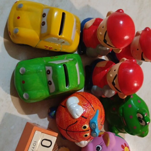 Handmade bombonieres set of 9, new