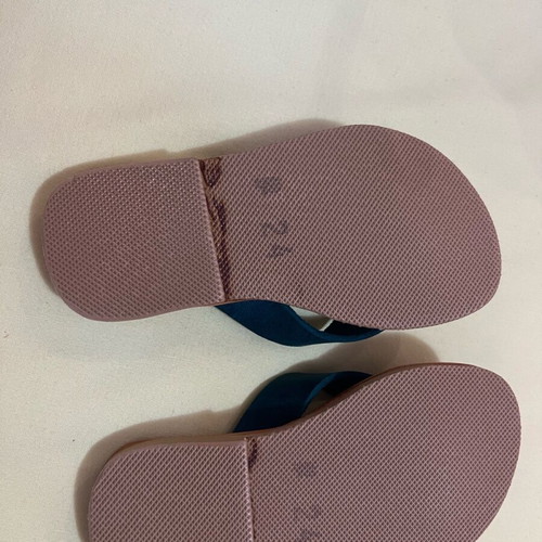 Handmade leather kids' flip-flops new, pack of 3 pairs size 24