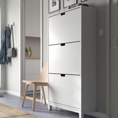 Ställ shoe rack with 3 compartments, 79x29x148 cm, Ikea