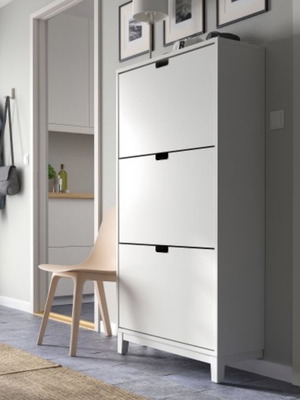 Ställ shoe rack with 3 compartments, 79x29x148 cm, Ikea