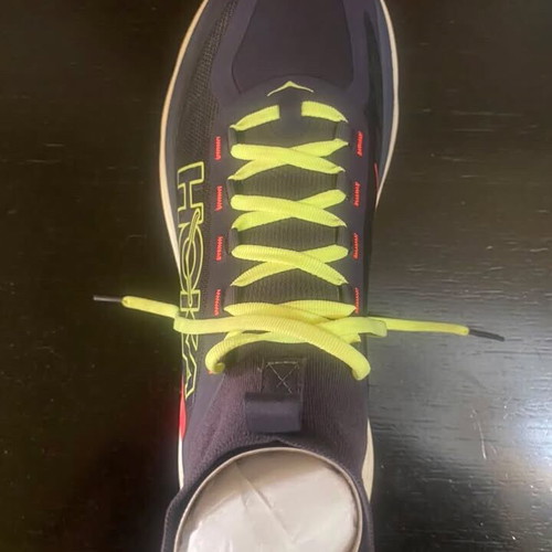 Hoka Tecton X3 running shoes like new, size 44.5, blue