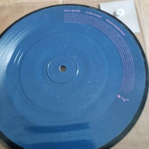 Gnarls Barkley Who Cares?/Gone Daddy Gone 7" Picture Disc like new