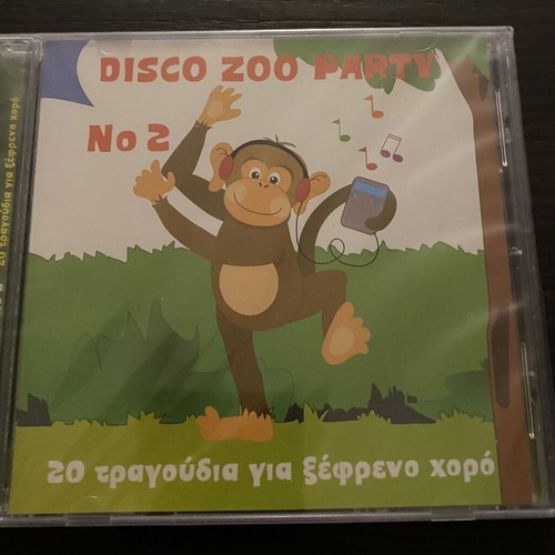 Disco Zoo Party No 2 CD new, 20 songs for wild dance