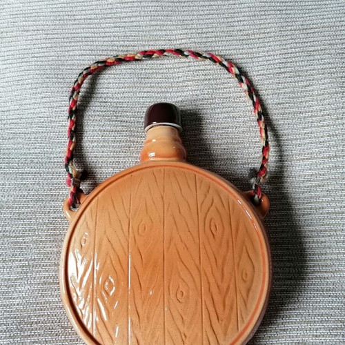 Olympion ceramic flask vintage used