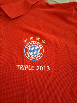 Bayern Munich 2013 training polo football shirt like new, size L