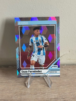 Enzo Fernandez Argentina cubic Panini Donruss 2024-2025 new