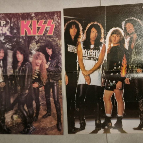 Kiss posters used, pack of 20 from magazines