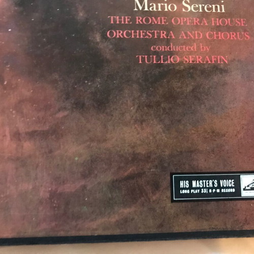 Verdi La Traviata 3 LP used, classical