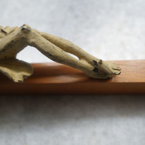 Crucifix used on wooden cross vintage