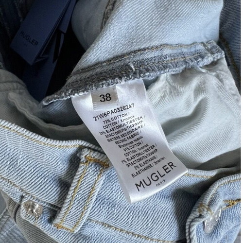 Mugler jeans new with tag, size XS blue