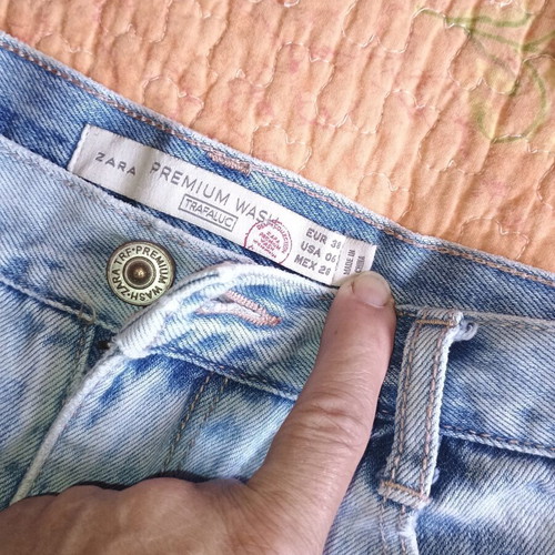 Zara and Pull & Bear jeans shorts, size 38, pack of 2