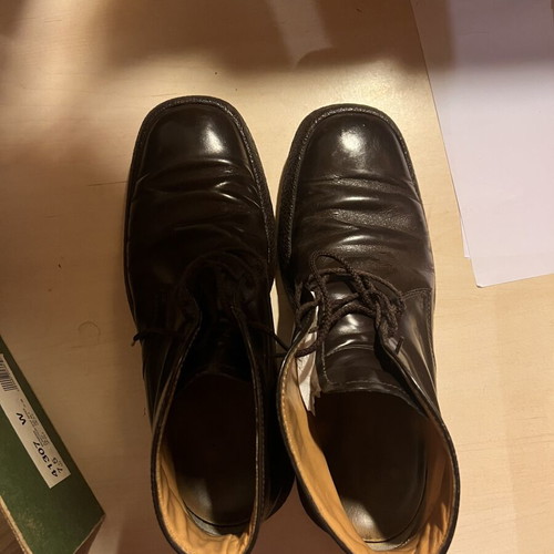 Tods leather boots men size 44 used