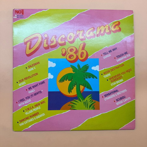Discorama '86 vinyl used, Italo-Disco and Pop compilation